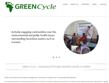 Tablet Screenshot of green-cycle.org